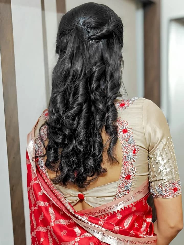 Jayasri Makeovers - Professional hairstyle makeup and hairstyling in Bangalore